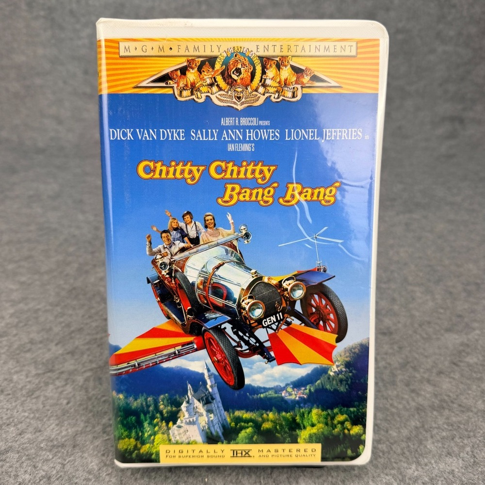 Chitty Chitty Bang Bang VHS 1998 30th Anniversary Edition Dick Van Dyke MGM THX